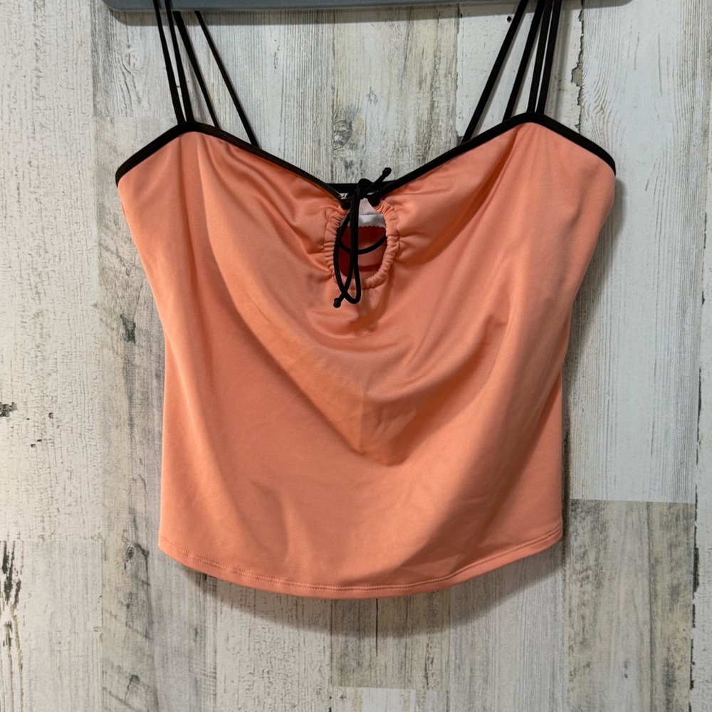 Merona Peach Double Strap Bikini Top - Picture 2 of 10